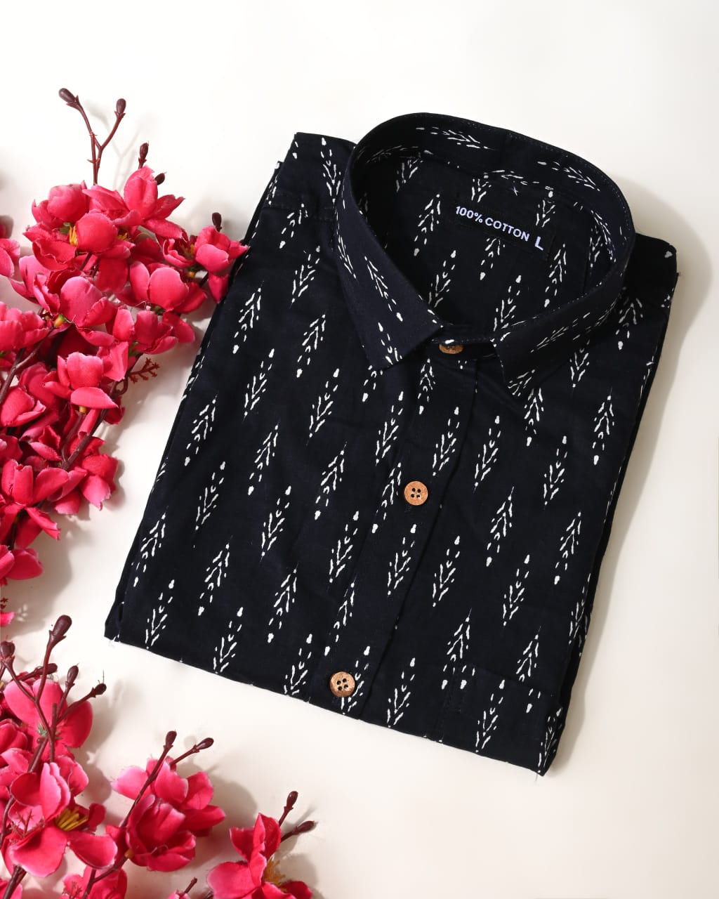 Luxura Cotton Full‑Sleeve Shirt for Men — Single Pocket (BCTSHFS20)