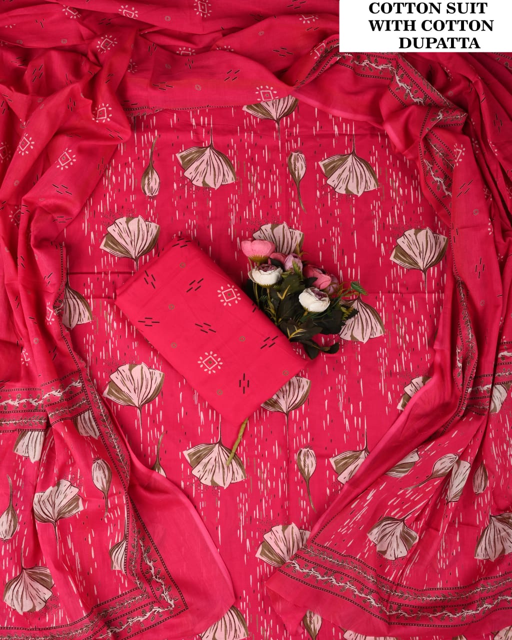 Exclusive Cotton Suit with Cotton Dupatta (BCTCOTCT41)