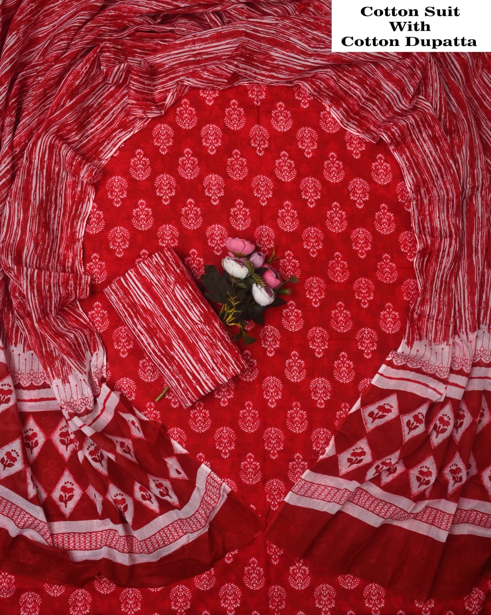 Exclusive Cotton Suit with Cotton Dupatta (BCTCOTCT46)