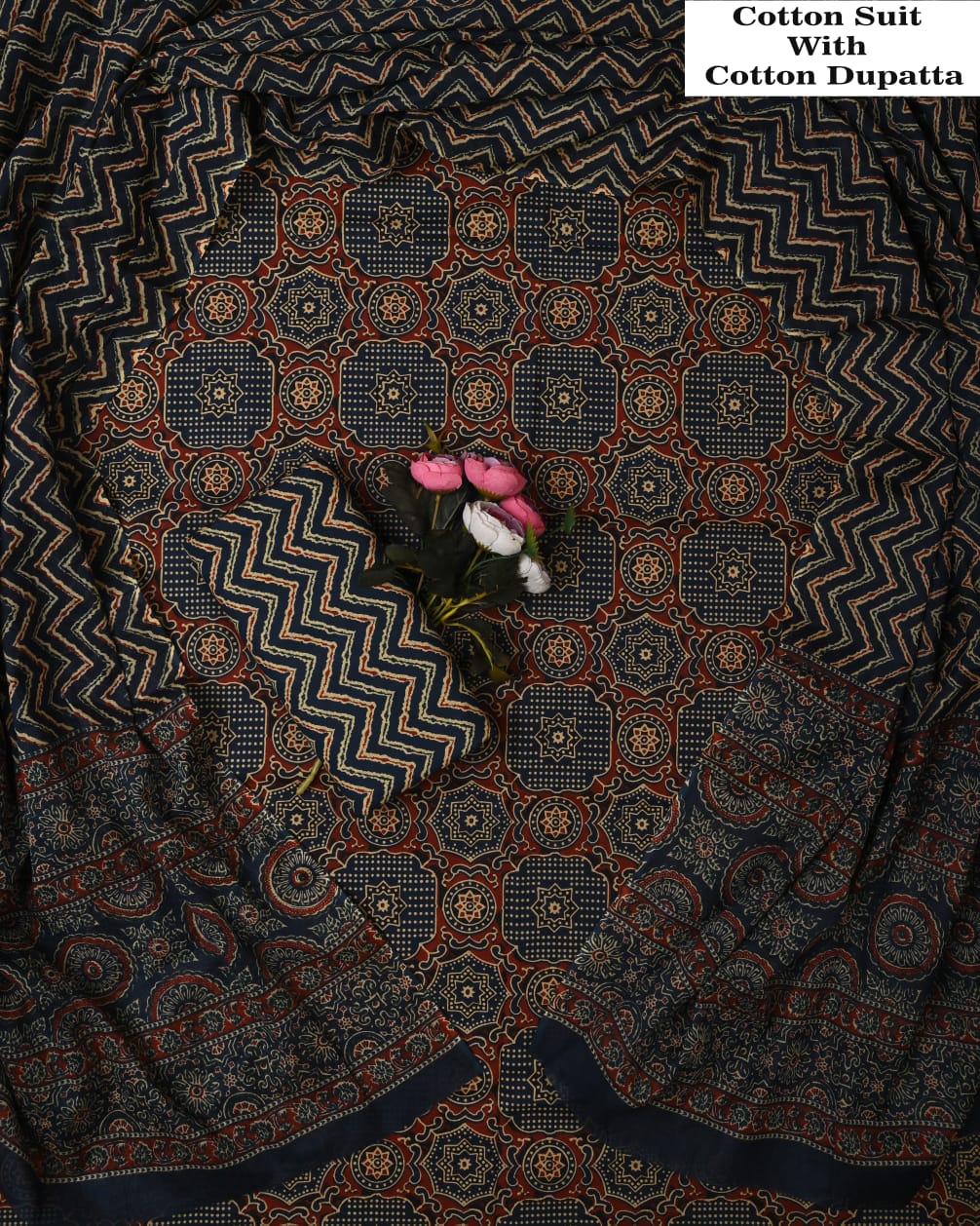Exclusive Cotton Suit with Cotton Dupatta (BCTCOTCT47)