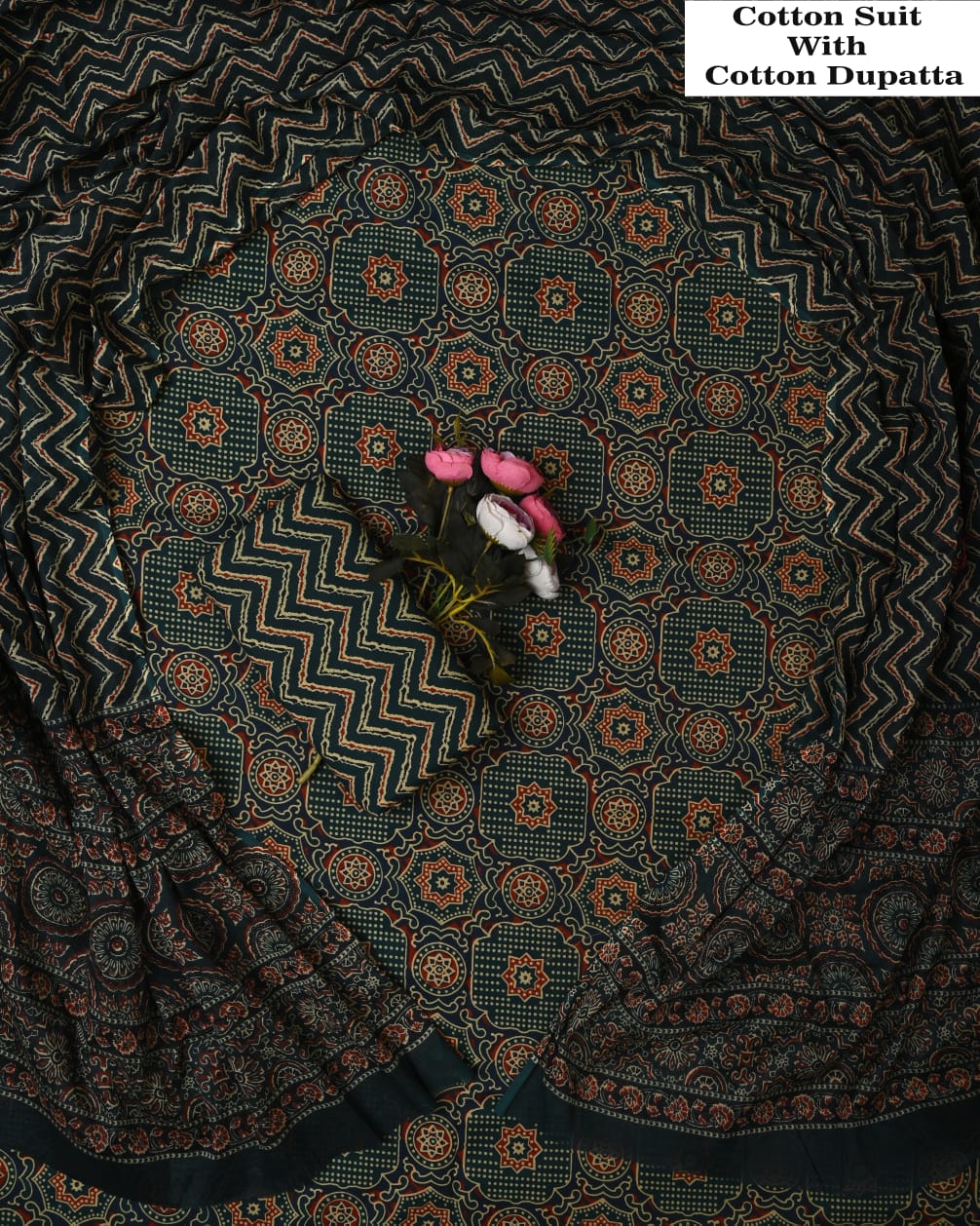 Exclusive Cotton Suit with Cotton Dupatta (BCTCOTCT48)