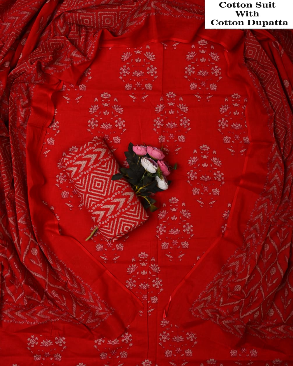 Exclusive Cotton Suit with Cotton Dupatta (BCTCOTCT50)