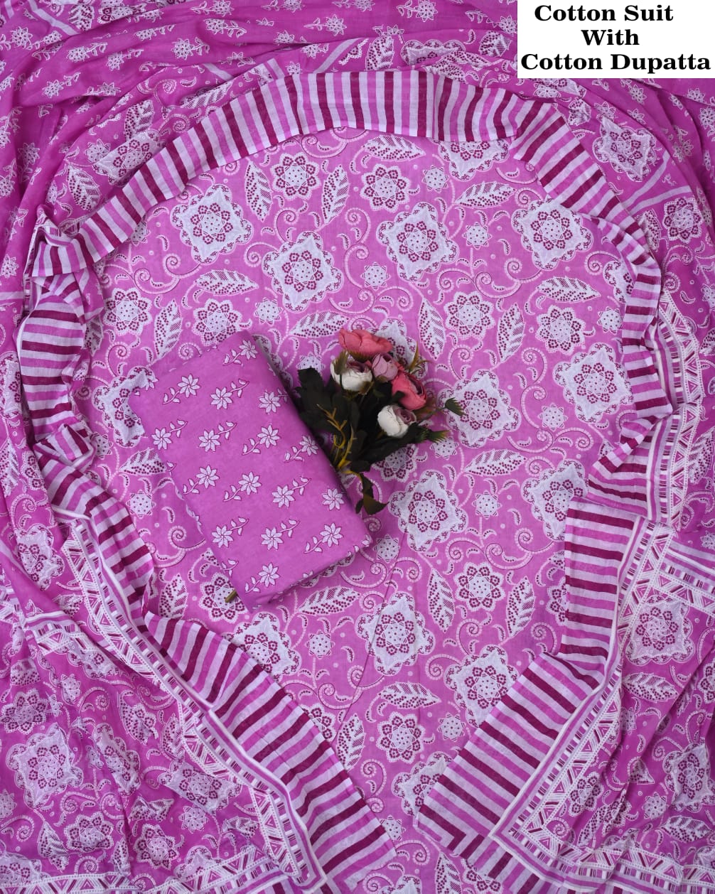 Exclusive Cotton Suit with Cotton Dupatta (BCTCOTCT54)