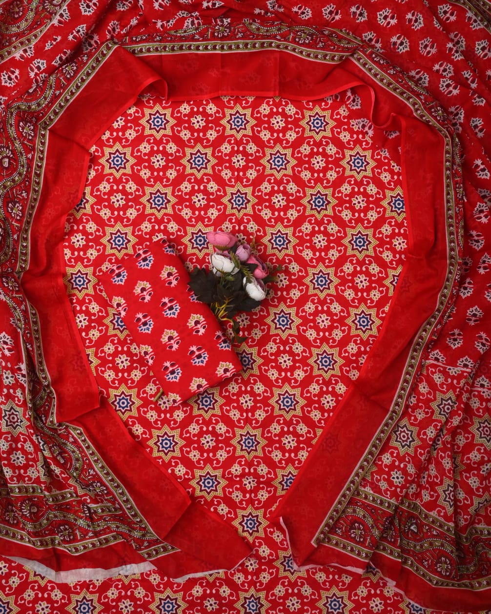 Exclusive Cotton Suit with Cotton Dupatta (BCTCOTCT72)