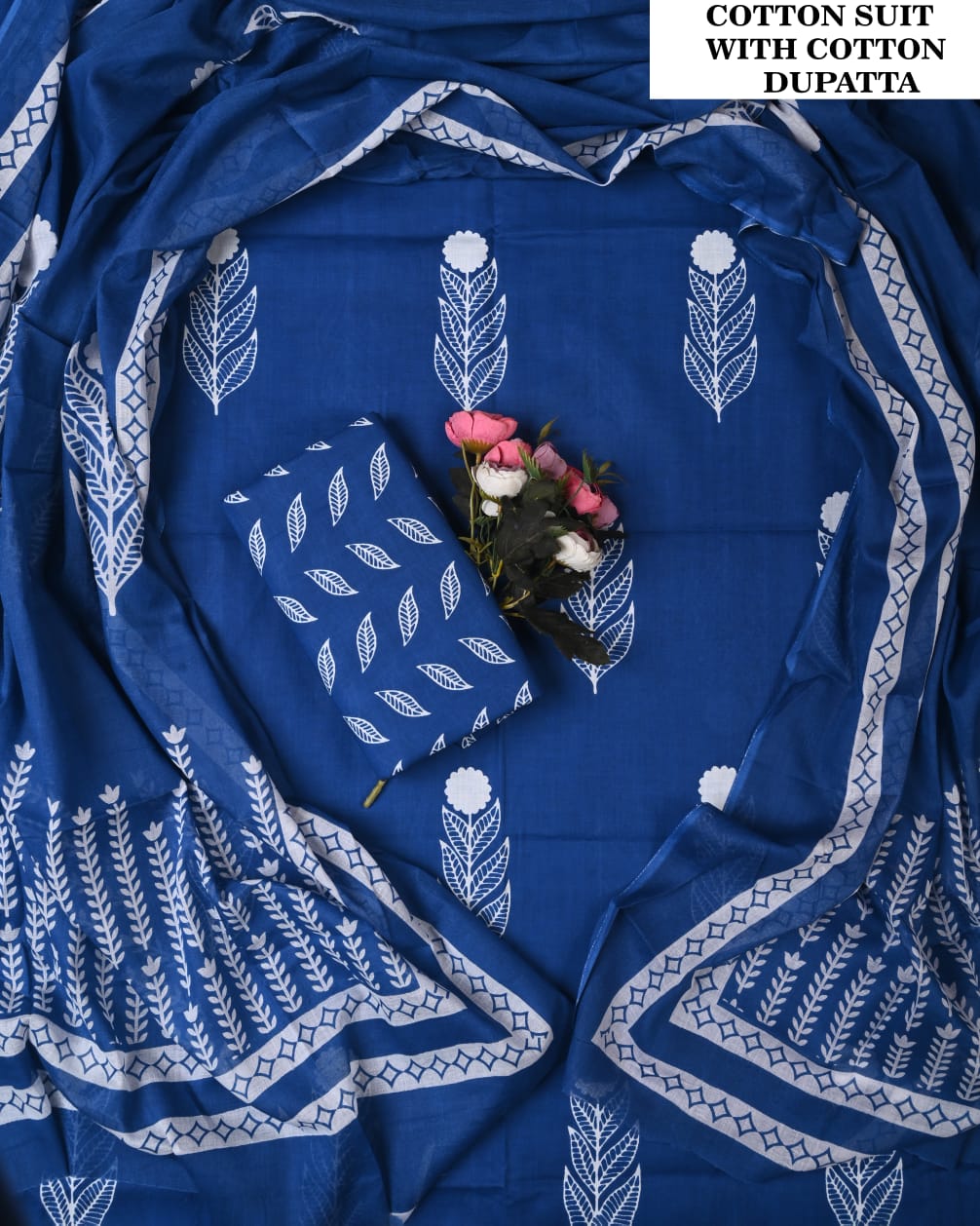 Premium Cotton Suit with Cotton Dupatta (BCTCOTCT73)