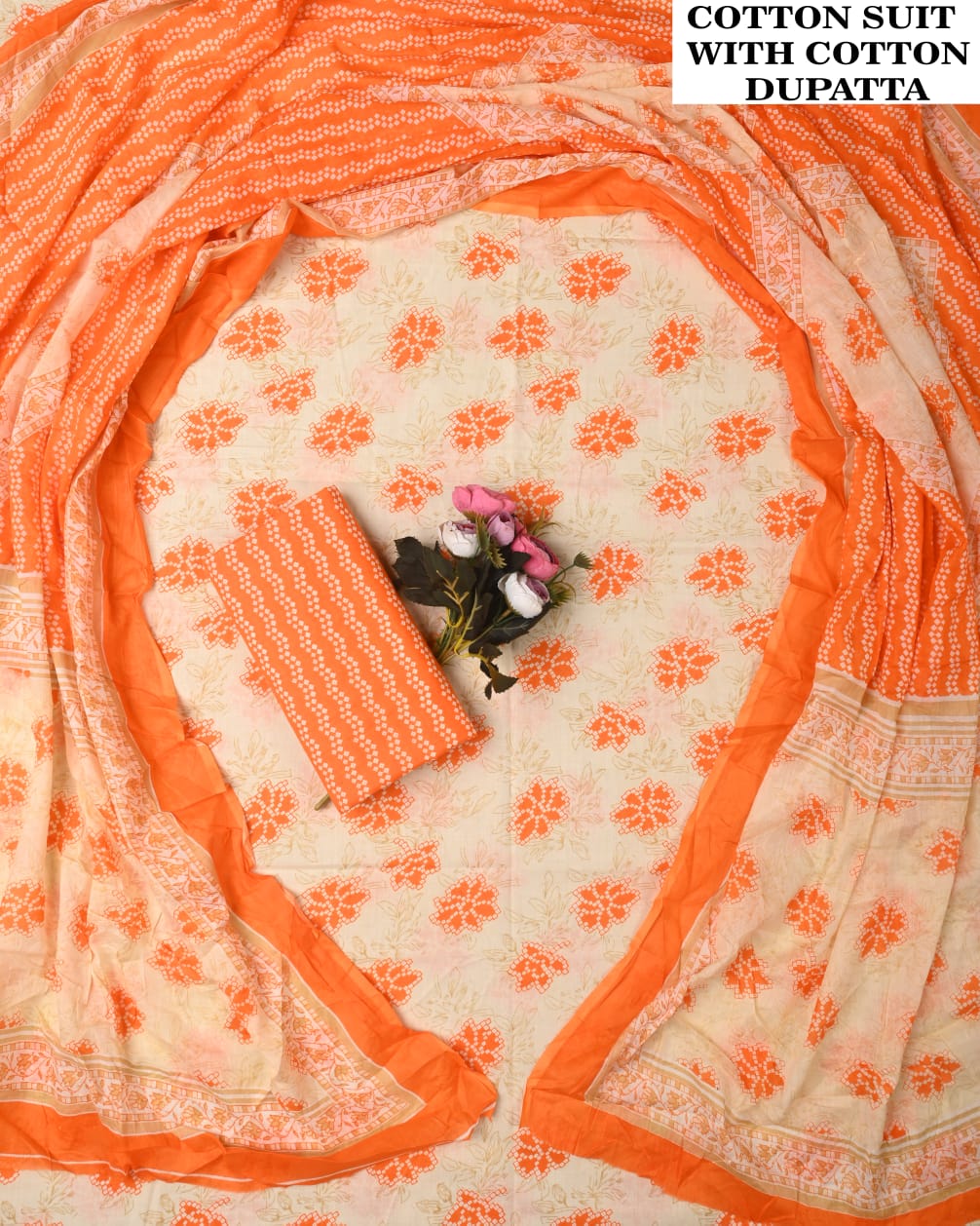 Premium Cotton Suit with Cotton Dupatta (BCTCOTCT77)