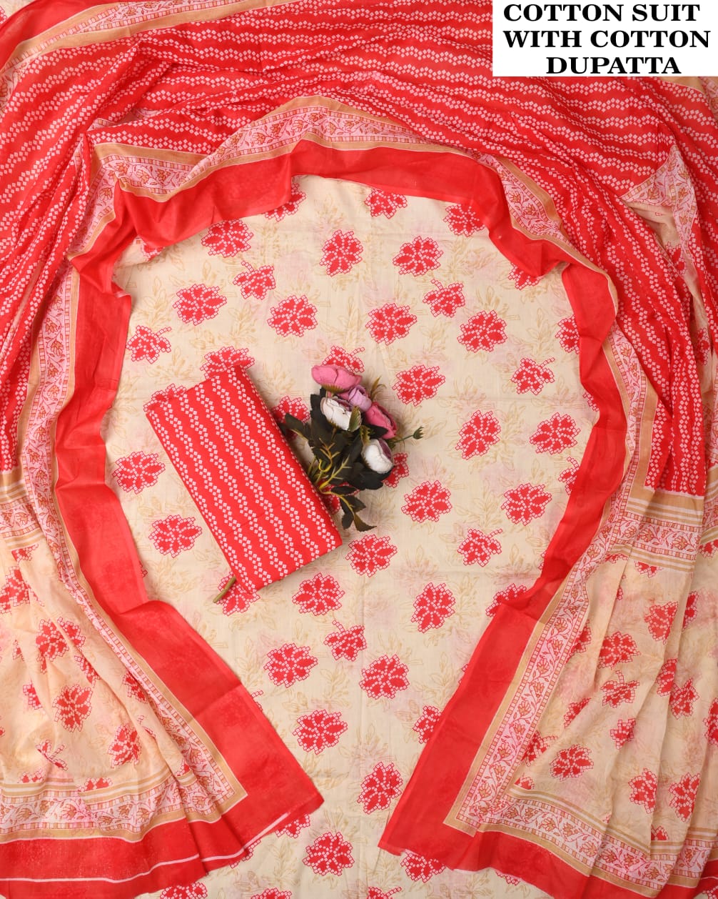 Premium Cotton Suit with Cotton Dupatta (BCTCOTCT81)