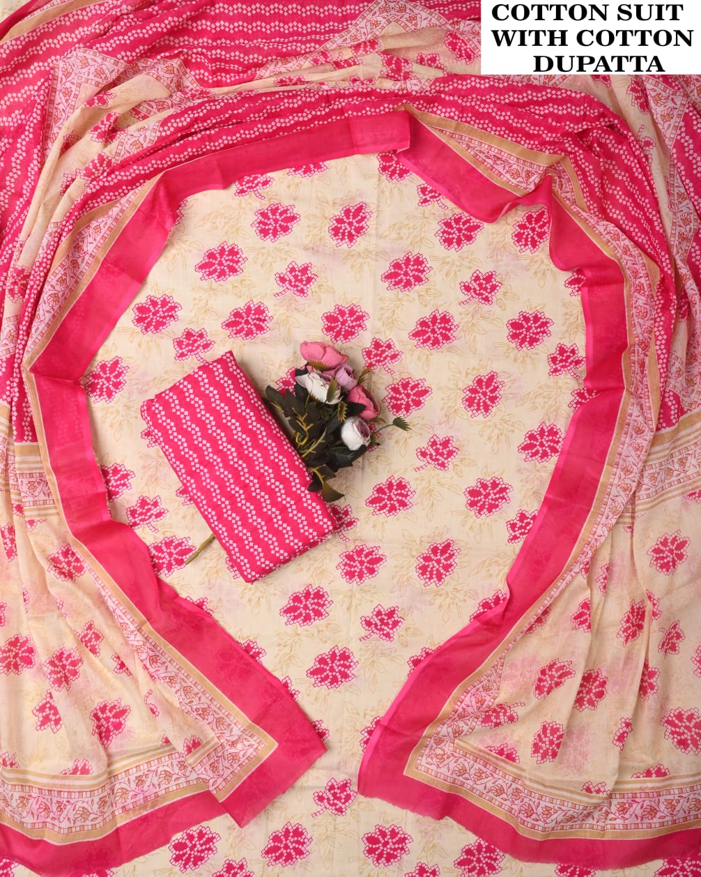 Premium Cotton Suit with Cotton Dupatta (BCTCOTCT82)
