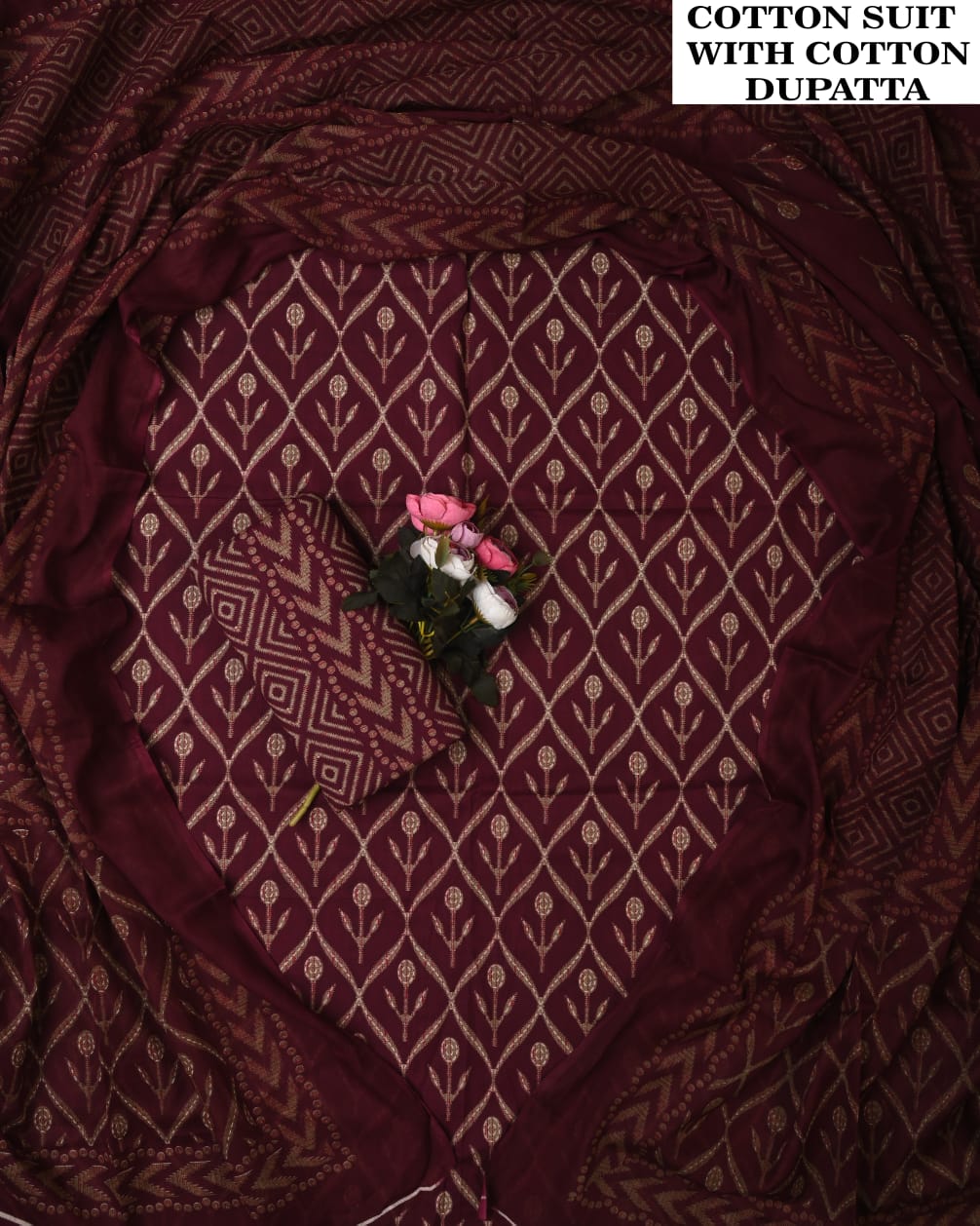 Premium Cotton Suit with Cotton Dupatta (BCTCOTCT86)