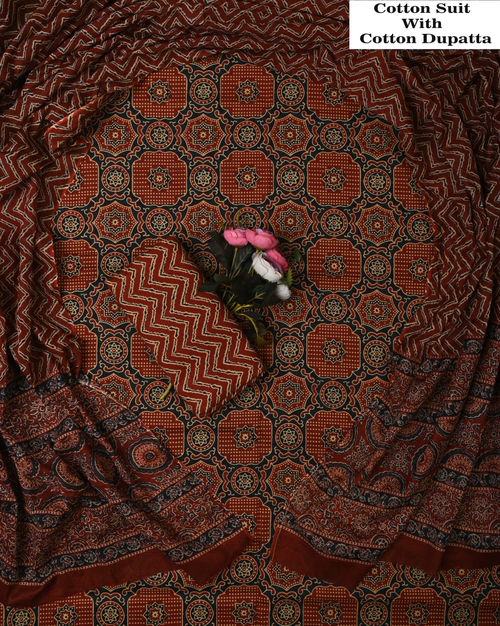 Premium Cotton Suit with Cotton Dupatta (BCTCOTCT89)