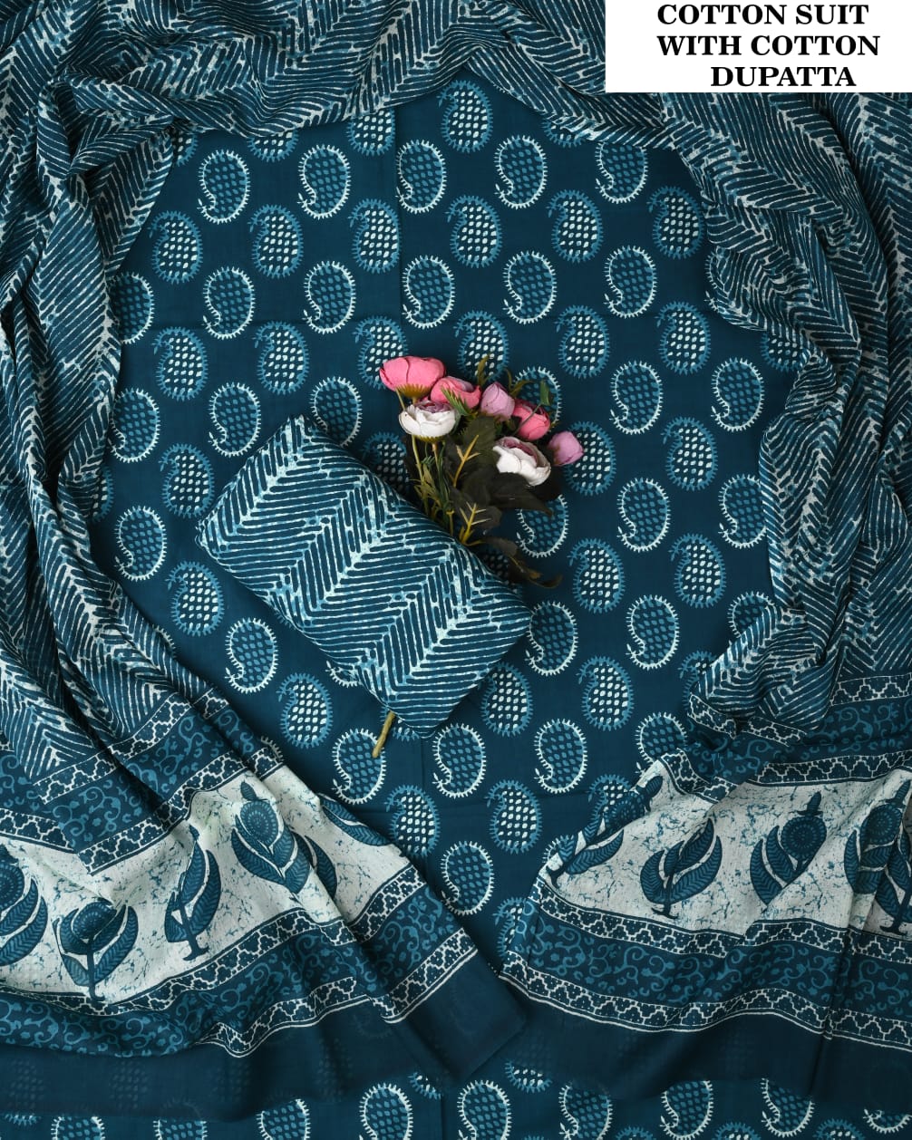 Premium Cotton Suit with Cotton Dupatta (BCTCOTCT90)